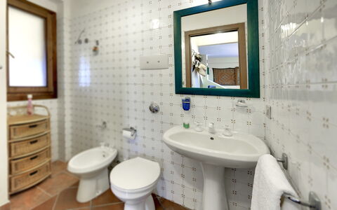 Villa Dell'ulivo: Bathroom, Room, Property, Interior Design, Wall, Tap, Building, Bathroom Cabinet, House, Real Estate