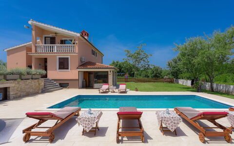 Mirjana: Plant, Sky, Water, Property, Swimming Pool, Furniture, Building, Outdoor Furniture, Tree, Interior Design