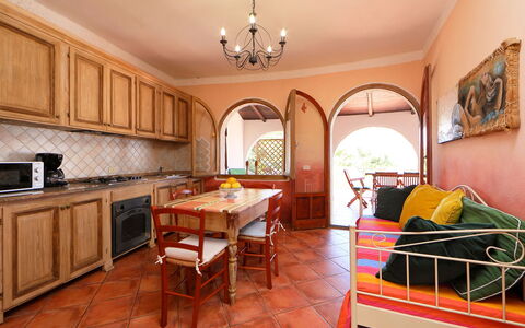 Isola Rossa 700: Room, Property, Furniture, Building, Interior Design, Floor, Kitchen, Real Estate, Cabinetry, Ceiling