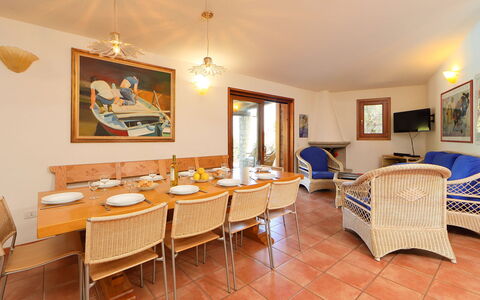 Petra Rossa: Room, Property, Building, Furniture, Real Estate, Interior Design, Dining Room, Table, Floor, House