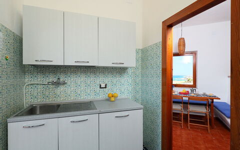La Cala (Vgm615): Room, Property, Furniture, Interior Design, House, Building, Cabinetry, Turquoise, Bathroom, Real Estate