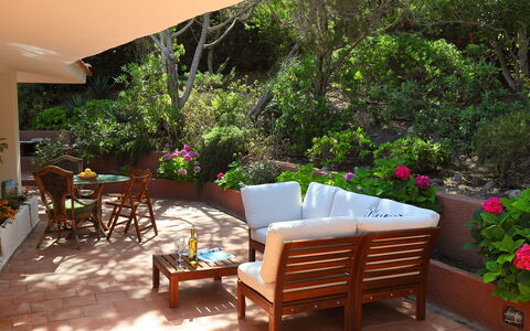 Terre Rare: Property, Patio, House, Furniture, Room, Building, Backyard, Real Estate, Yard, Balcony