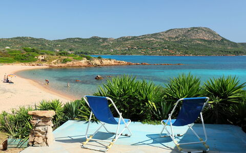 Tritone: Outdoor Furniture, Sunlounger, Vacation, Furniture, Folding Chair, Shore, Caribbean, Azure, Beach, Sea