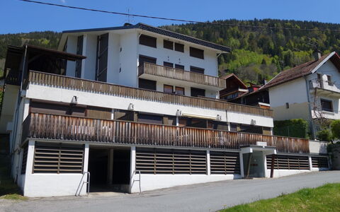 Saint Gervais 650: Sky, Plant, Building, Window, Tree, Urban Design, Cloud, Facade, City, Mountain