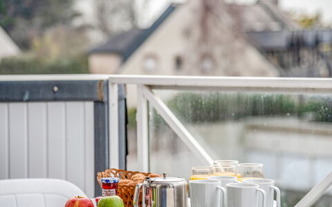 Carnac 181: Breakfast, Room, Table, Brunch, Meal, Furniture, Interior Design, Plant, Home, Vacation