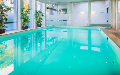 Strandresort Schier 108.3: Swimming Pool, Property, Building, Leisure, Leisure Centre, Real Estate, Architecture, House, Interior Design, Room