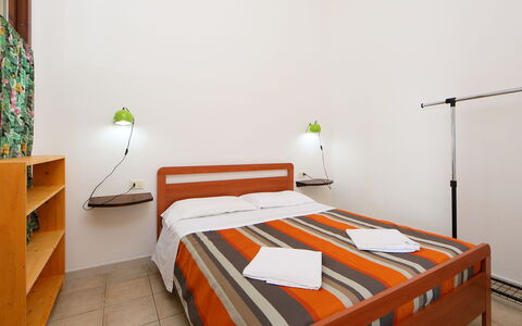 Valledoria 735: Building, Furniture, Property, Comfort, Product, Orange, Wood, Bed Frame, House, Interior Design