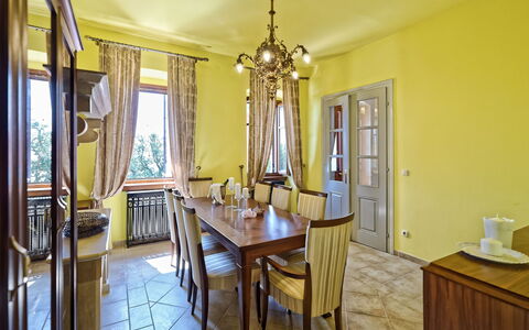 Maria: Room, Property, Dining Room, Furniture, Interior Design, Yellow, Building, Real Estate, Table, Ceiling