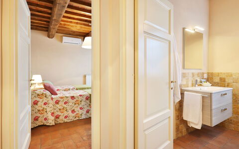Il Grappolo: Room, Furniture, Property, Bed, Building, Interior Design, Floor, Bedroom, House, Wall