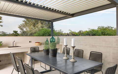 Oliva: Property, Building, House, Furniture, Real Estate, Room, Table, Interior Design, Patio, Outdoor Table