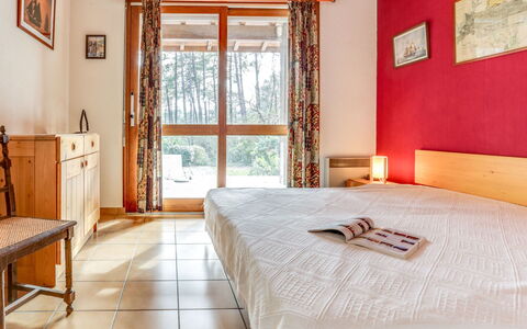 Orée des Greens: Bedroom, Furniture, Property, Room, Bed, Interior Design, Building, Bed Frame, Bed Sheet, Wall