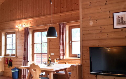 Chalet Jupiter: Room, Building, Property, Furniture, Log Cabin, Interior Design, Beam, Ceiling, House, Wood