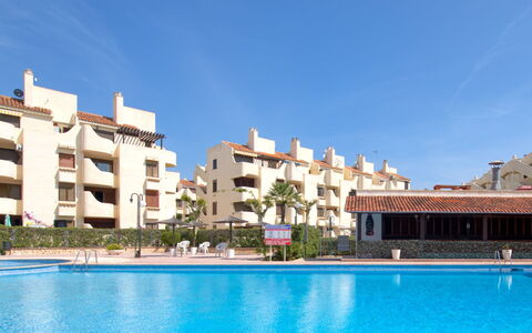 La Felicidad: Property, Building, Swimming Pool, Resort, Apartment, Town, Real Estate, Vacation, Hotel, House