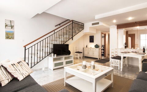 Reserva de Alvarito: Property, Interior Design, Wood, Floor, Flooring, Table, Living Room, Stairs, Real Estate, Hardwood