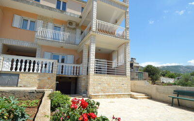 Grebaštica 104: Plant, Sky, Building, Flower, Property, Window, Cloud, Stairs, Botany, House