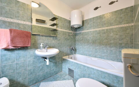 Marijana: Mirror, Tap, Plumbing Fixture, Bathroom Sink, Sink, Property, Photograph, Bathroom, Purple, Building