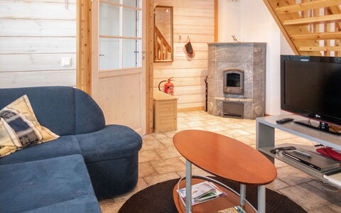 Ruka Snow and Sun 2: Wood, Furniture, Interior Design, Flooring, Room, Floor, Home, Living Room, Wood Stain, Hardwood