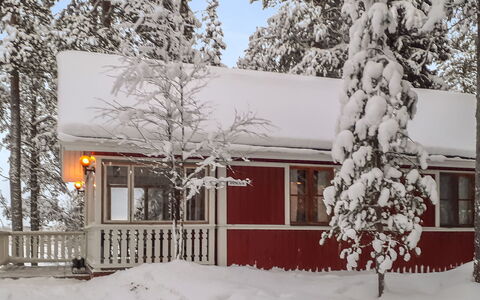 Kaukosaaren Ahonlaita: Snow, Winter, Wood, Branch, Cottage, House, Home, Freezing, Slope, Twig