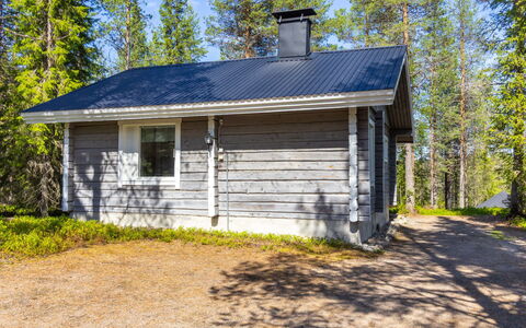 Pelkkaveska: Cottage, Siding, Log Cabin, Larch, Garden Buildings, Shed, Woodland