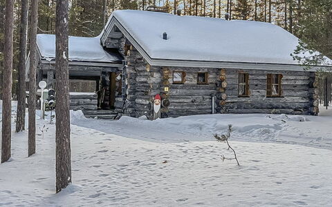 Rukanlumous 1: Snow, Winter, Branch, Wood, House, Cottage, Home, Roof, Freezing, Log Cabin