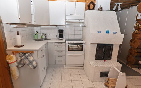Rukanlumous 1: Kitchen, Kitchen Appliance, Wood, Major Appliance, Countertop, Flooring, Furniture, Interior Design, Floor, Cabinetry