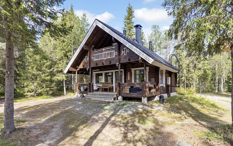 Mustikkaranta: Wood, Siding, Cottage, House, Home, Plank, Garden Buildings, Log Cabin, Hardwood, Porch