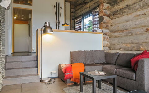 Kiehinen 2: Furniture, Interior Design, Flooring, Wood, Floor, Ceiling, Room, Couch, Living Room, Lighting