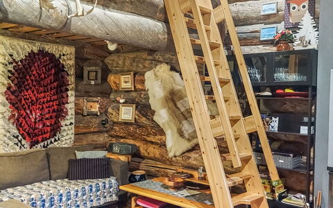 Salmikangas H2: Wood, Interior Design, Furniture, Flooring, Lighting, Floor, Room, Living Room, Wood Stain, Ceiling