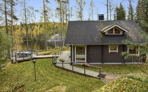 Mykkylä: Cottage, House, Home, Garden Buildings, Siding, Log Cabin, Farmhouse, Estate, Shed, Yard
