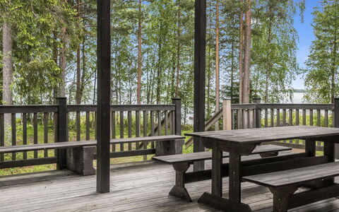 Pursiranta: Waterway, Bank, Watercourse, Lake, Cottage, Forest, Channel, Reservoir, Log Cabin
