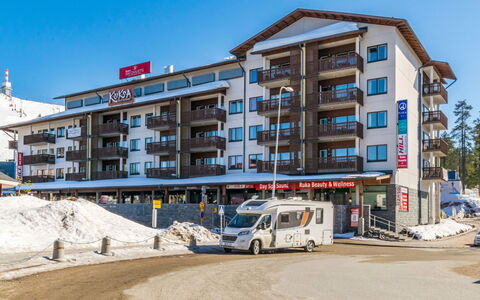 Ruka Ski Chalets 64, 1503: Wood, Siding, Cottage, House, Home, Plank, Garden Buildings, Log Cabin, Hardwood, Porch