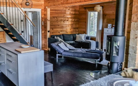 Villa Savonia: Tree, Bank, House, Cottage, Lake, Pond, Forest, Log Cabin