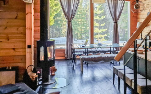 Villa Savonia: Tree, Bank, House, Cottage, Lake, Pond, Forest, Log Cabin