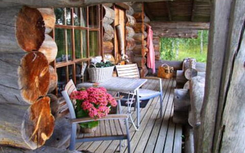 Kopinkallio 3: Tree, Bank, House, Cottage, Lake, Pond, Forest, Log Cabin