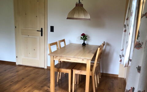 Träumli: Furniture, Flooring, Floor, Interior Design, Wood, Wood Flooring, Chair, Kitchen & Dining Room Table, Table, Dining Room