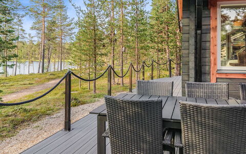 Homma: Wood, Flooring, Furniture, Floor, Wood Flooring, Deck, Hardwood, Chair, Shade, Porch