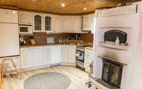 Suvantovirta: Wood, Flooring, Interior Design, Floor, Furniture, Lighting, Ceiling, Room, Kitchen, Home
