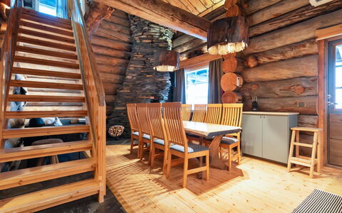 Kaamosgammi: Waterway, Bank, Watercourse, Lake, Cottage, Forest, Channel, Reservoir, Log Cabin