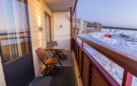 Ylläs Chalets A202: Waterway, Bank, Watercourse, Lake, Cottage, Forest, Channel, Reservoir, Log Cabin