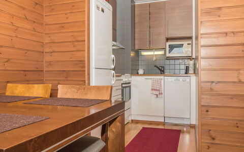 Ylläs Chalets A402: Waterway, Bank, Watercourse, Lake, Cottage, Forest, Channel, Reservoir, Log Cabin