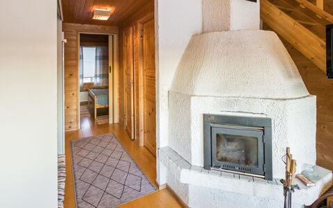 Tunturinvieri K1: Waterway, Bank, Watercourse, Lake, Cottage, Forest, Channel, Reservoir, Log Cabin