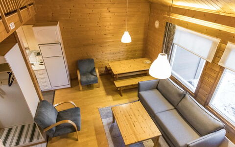 Tunturinvieri L1: Waterway, Bank, Watercourse, Lake, Cottage, Forest, Channel, Reservoir, Log Cabin