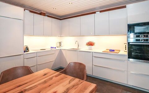 Arctic Chalet: Waterway, Bank, Watercourse, Lake, Cottage, Forest, Channel, Reservoir, Log Cabin