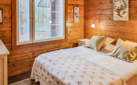 Arctic Chalet: Waterway, Bank, Watercourse, Lake, Cottage, Forest, Channel, Reservoir, Log Cabin
