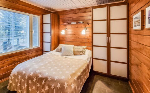 Arctic Chalet: Waterway, Bank, Watercourse, Lake, Cottage, Forest, Channel, Reservoir, Log Cabin