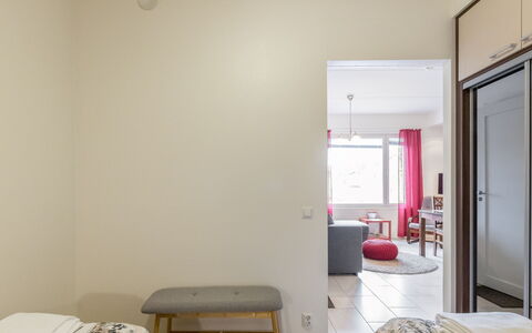 Yllästar 3 As 508: Furniture, Interior Design, Floor, Flooring, Wall, Wood, Room, Ceiling, Textile, Apartment