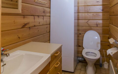 Villa Kukkapää: Wood, Cottage, Log Cabin, Forest, Shed, Garden Buildings, Larch, Woodland, Wood Stain