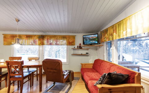 Jousimaja: Bed, Furniture, Bedroom, Interior Design, Bedding, Bed Sheet, Flooring, Wood, Floor, Room