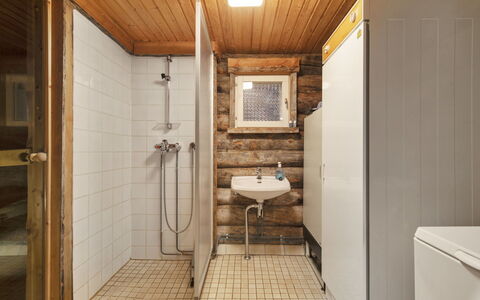 Lomaylläs D59 Palovaarankaarre 13 a: Wood, Cottage, Log Cabin, Forest, Shed, Garden Buildings, Larch, Woodland, Wood Stain
