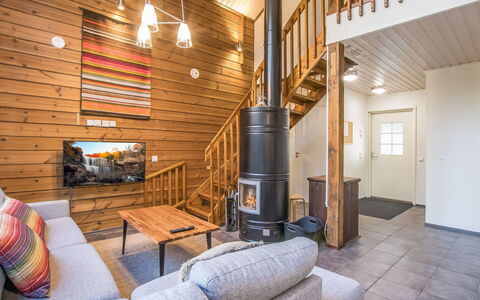 Kuura: Wood, Flooring, Floor, Interior Design, Ceiling, Wood Flooring, Home, Living Room, Hardwood, Furniture